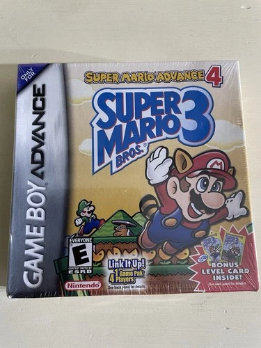*SEALED NEW* - Super Mario Bros 3 Super Mario Advance 4 Nintendo Gameboy Advance
