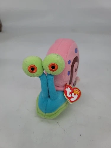 TY Vintage 2006 Spongebob Squarepants Gary The Snail Plush Viacom
