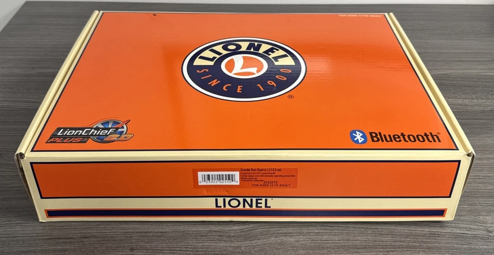 Lionel #2022010 Granite Run Quarry LionChief Plus 2.0 Set 0-6-0T Locomotive NOS! - Image 4 of 4