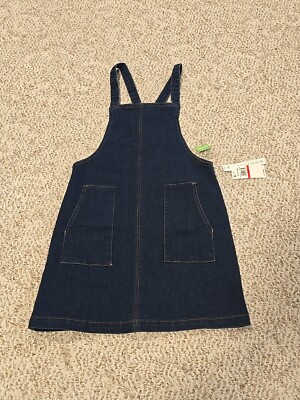 tinseltown denim dress Tinseltown Juniors' Denim Zip-Front Pinafore Dress