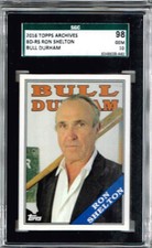 2016 Topps Archives Ron Shelton Bull Durham SGC 98 / GEM 10