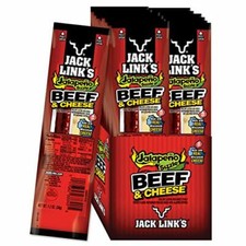 Jack Link's Jalapeno Beef Cheese Combo Pack, 1.2 oz., Pack of 16