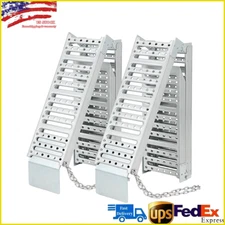 1000 Lbs Metal Loading Ramps for Trucks ATV/UTV Motorcycles Lawn Foldable Ramps