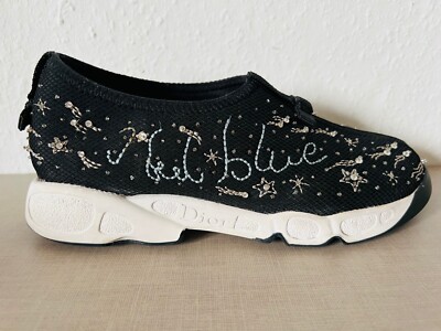 CHRISTIAN DIOR DAMEN SNEAKER MIT KRISTALLEN Größe 37