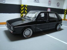 1:18 VW Golf 1 Tiefer Tuning mit 15 Zoll VW Pirelli Echt Alu Felgen