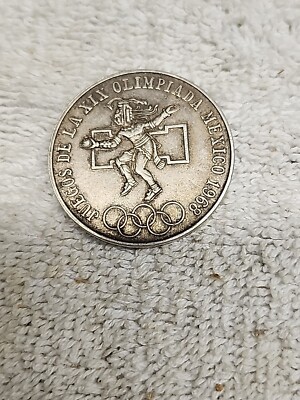 メキシコ オリンピック1968 XIX コイン 25Pesos 1968 Mexico XIX Olympic Games AZTEC Ball Player 25 Pesos