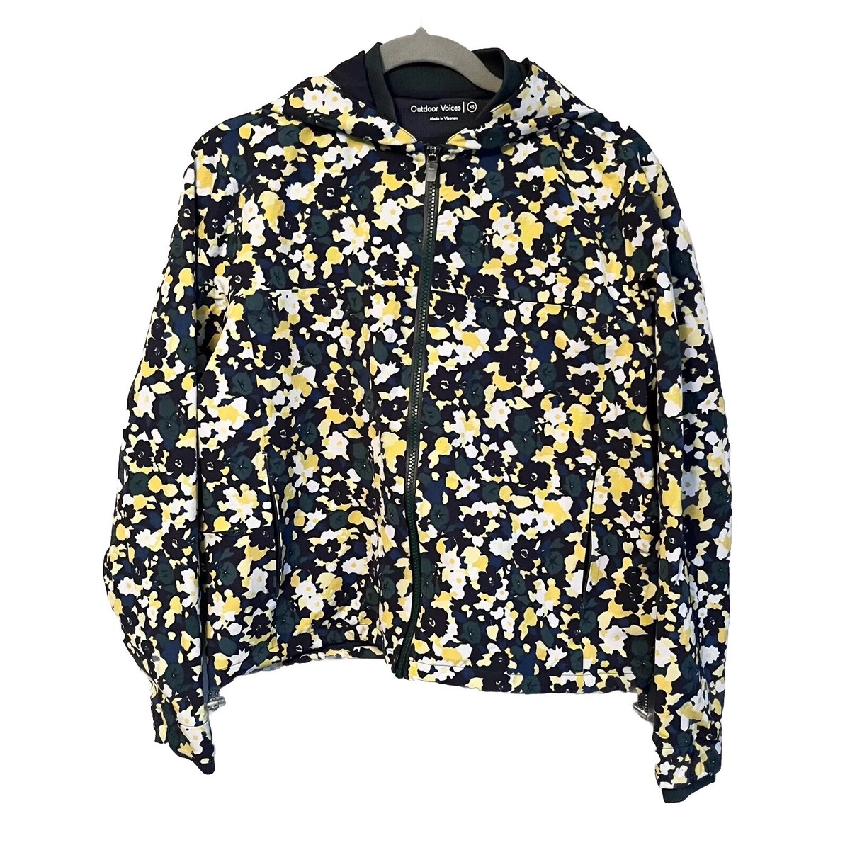 Outdoor Voices Rectrek Jacket In Mineral Bloom Women’s Size XS Hoodie