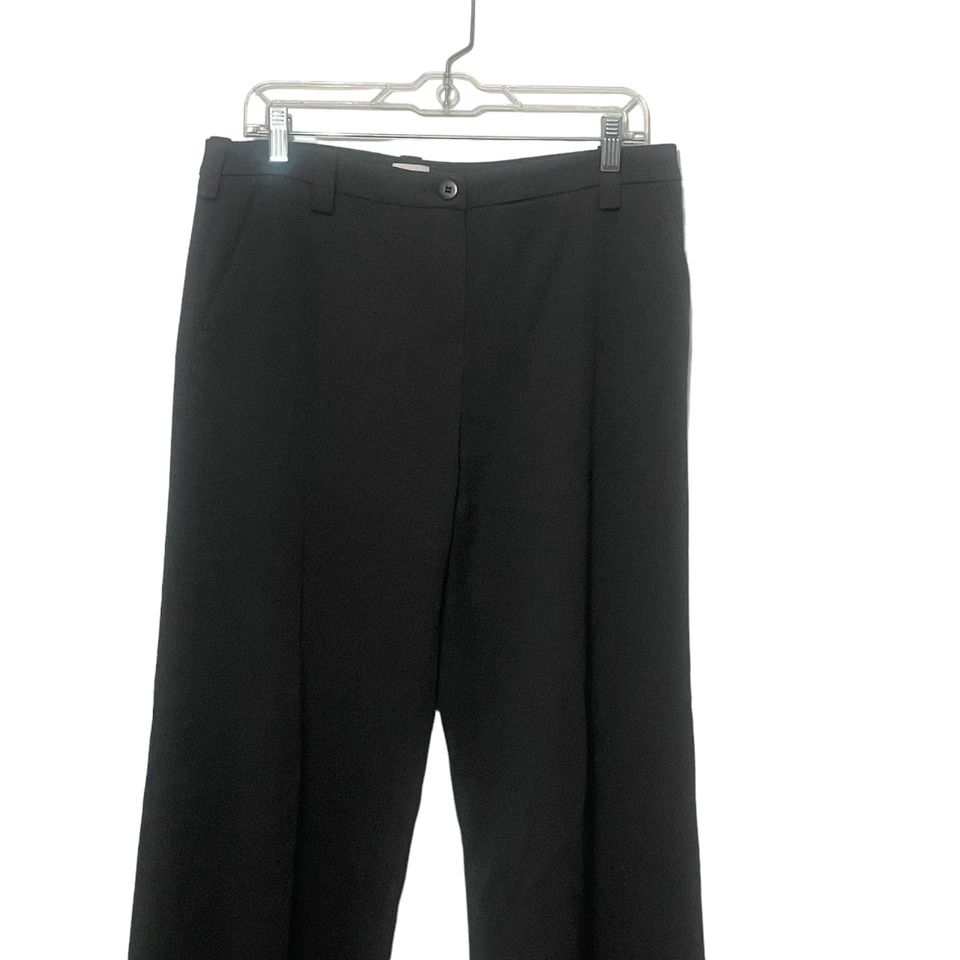 Pantalones de vestir Armani Collezioni 10 marrón pierna ancha (pequeña mancha) Foto 4 de 4