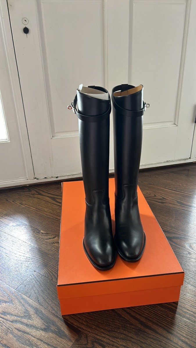 上品♡乗馬スタイルinspire【HERMES】Jumping ブーツ Hermes Jumping Boots Riding Boots 39 | eBay