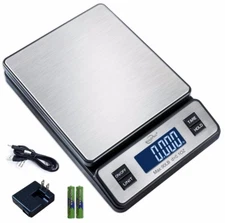 Weighmax W-2809 90 LB x 0.1 OZ Digital Shipping Postal Scale W/AC Adapter