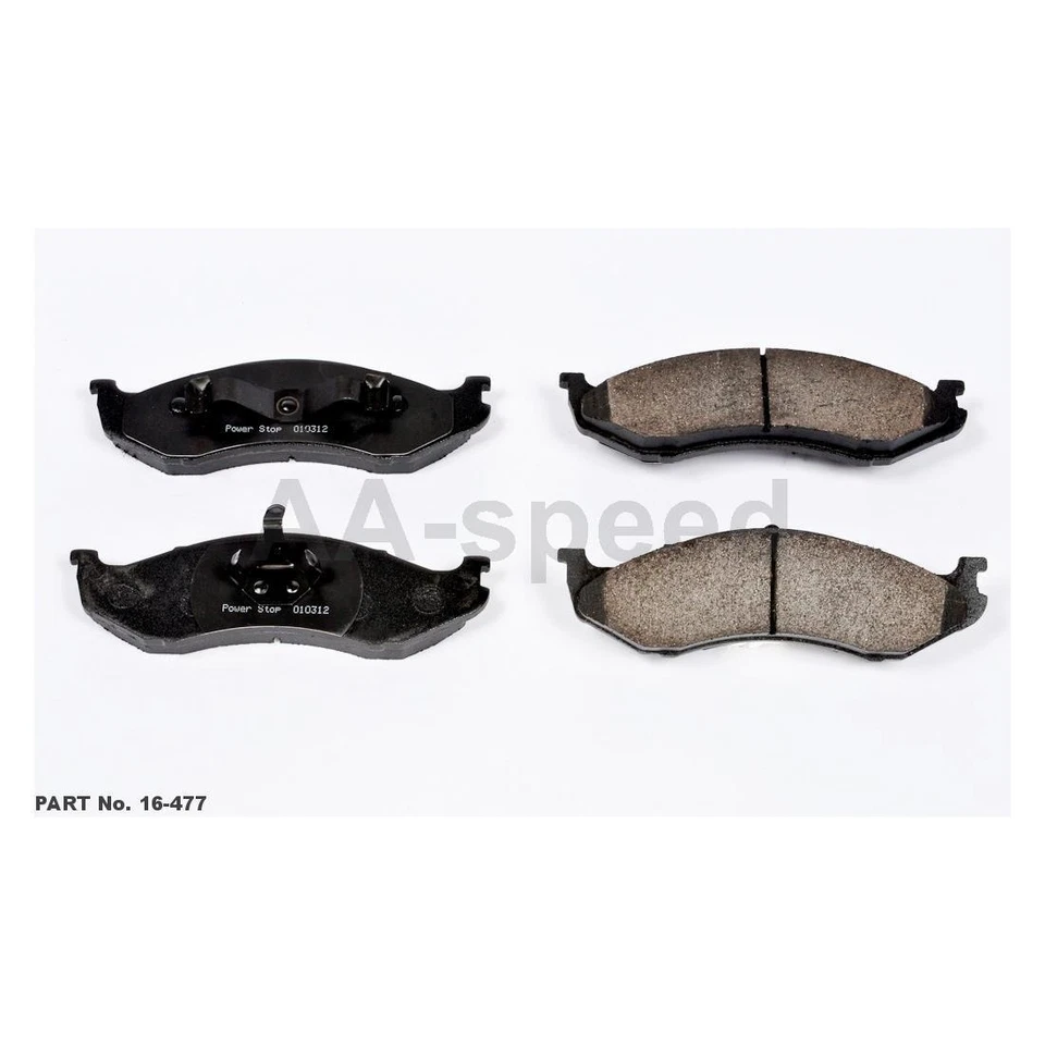 Kit Pastillas Freno y Rotores Delantero Trasero Izquierdo Derecho Jeep TJ 2006 2005 2004 2003 Foto 2 de 4