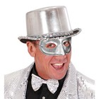 PHANTOM MASKE SILBER Karneval Augenmaske Hochzeit Fotobox Maskenball JGA Party