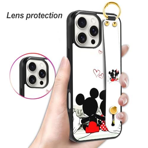Cartoon Case for (2024) Cute Cartoon Character Design iPhone 16 Pro Max White - 第 7/7 張圖片