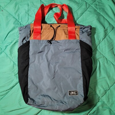 Vans Hanna Scott Tote Adults Blue Mirage Handle Bag Backpack