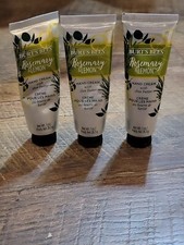Burts Bees Rosemary  Lemon Hand Cream with Shea Butter x3 