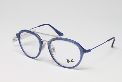 Ray Ban Junior Eyeglasses Kids Aviator Frame RY9065V-3743 Blue 48-18-130