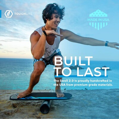 Revbalance Swell 2.0 Surf & Paddle Balance Board - Midnight Black