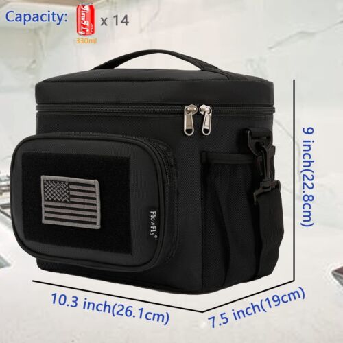 Tactical Lunch Bag Large Insulated Lunch Box Cooler Tote for Men, Women with ... - Picture 4 of 8