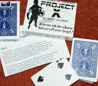 Project X BLUE--(Alakazam, Matt Ellison)--one deck Premonition-like effect  TMGS