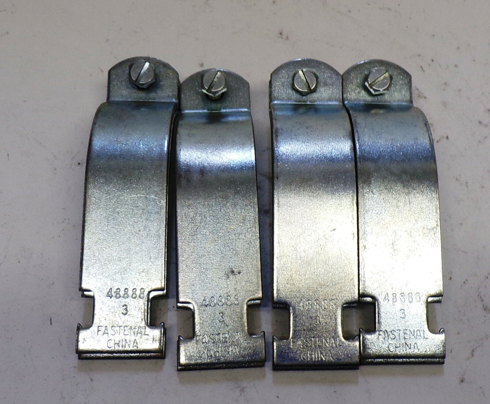 FASTENAL PIPE CLAMP, 48888, 3" STRUT CLAMP, LOT OF 4 eBay