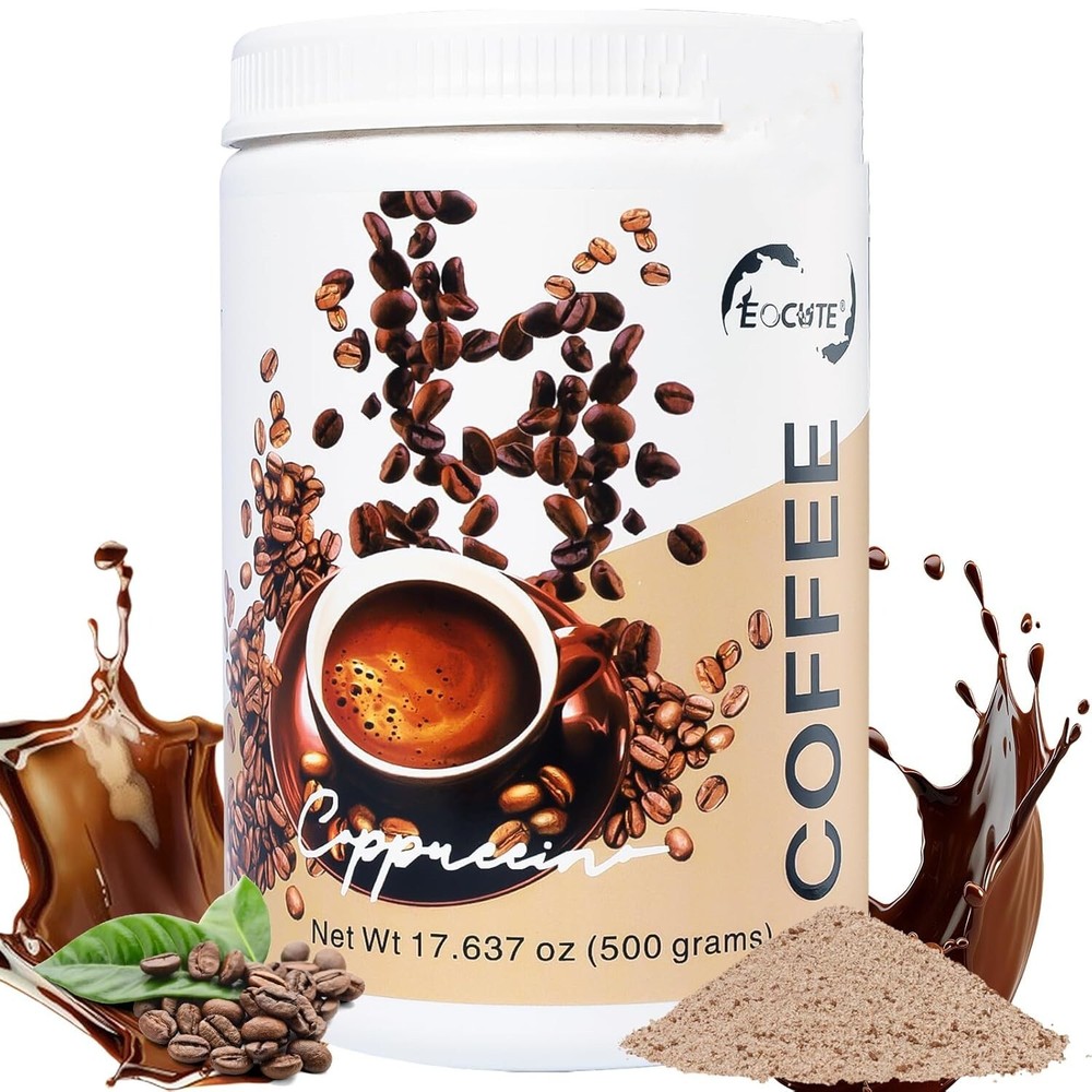 Instant Herbal Beverage with Coffee Caramel, Immunity Boost, Caffeine Free