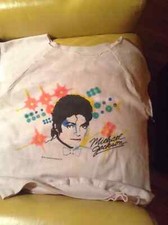 RARE Michael Jackson 1984 Victory Tour Sweatshirt King of Pop Womens Size Small