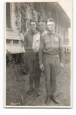 Fort Clayton - Panama February 18, 1928  RPPC VTG Postcard COCO2.