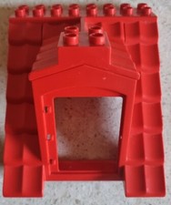 LEGO DUPLO - VILLETTA FAMILIARE - 5639 - TETTO ROSSO SENZA PORTA - VINTAGE USATO