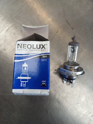 Headlight Bulb N472-01B Neolux H4 Genuine Top Quality Guaranteed New