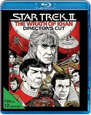 STAR TREK 2 - DER ZORN DES KHAN (DIRECTOR'S CUT)  BLU-RAY NEU 