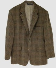 450 Brooks Brothers Men's Regular Fit Wool Suit Sport Coat Jacket 44L