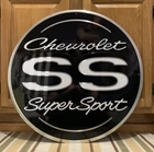 Chevrolet Chevy SS Super Sport Vintage Style Wall Decor Tools Gas Oil Parts