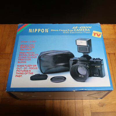 Nippon AR-4392FH - 35mm Focus Free Camera With Electronic Flash