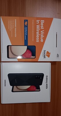 Samsung Galaxy A02s - 32GB - Black (Boost Mobile) (Single SIM) Open Box BrandNew