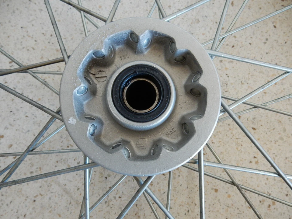 Rueda delantera negra 21" buje de llanta para Honda CR250 1997 2007 44635-MAC-680 Foto 4 de 4