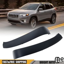 New Fit 2014-2018 Jeep Cherokee Fender Flares On Bumper Front Leftright Side New Fit 2014-2018 Jeep Cherokee Fender Flares On Bumper Front Leftright Side