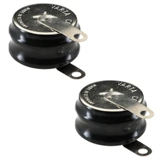 2x 2/CP300H-TABS 2.4V 300mAh NiMH Battery w/TABS For GPS-Tracker, Meter, Servers