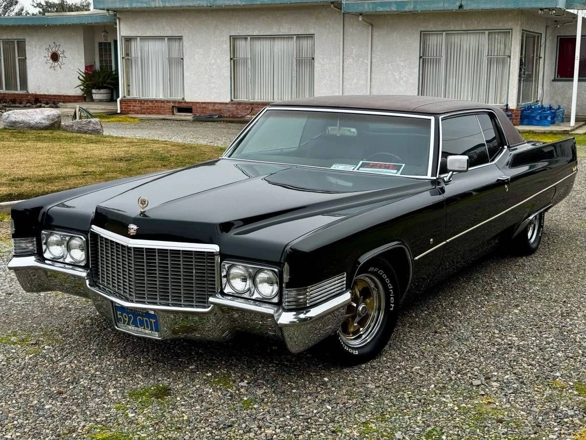 1970 Cadillac Coupe DeVille 472 V8, DB, PW, PS, PB, Brown Leather
