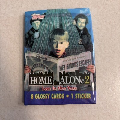 Vintage Home Alone 2 Trading Card Pack, Sticker - Topps 1992 - Unopened, Sealed