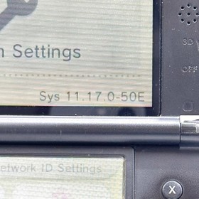 Nintendo 3DS XL LL region free Red x Black console