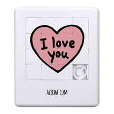 'I Love You Heart' Sliding Puzzle (PZ00041459)