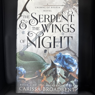 #ad Serpent and the Wings of Night by Carissa Broadbent 2022 Hardcover $13.00