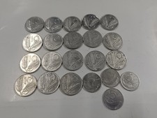 Lot Coins 10 E 5 Lire Italiane (From 1952 To 1988)