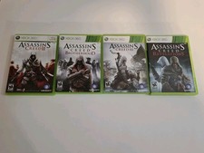 Lotto giochi Assassin’s Creed Xbox 360 – AC II, Brotherhood, Revelations, AC III 
