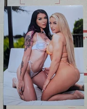 Cora Jade Mandy Rose 8x10 Photo Print WWE NXT Wrestling AEW Picture Elayna Black