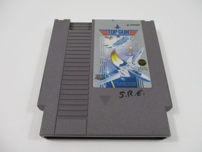 TOP GUN Nintendo NES Game Cartridge Authentic!