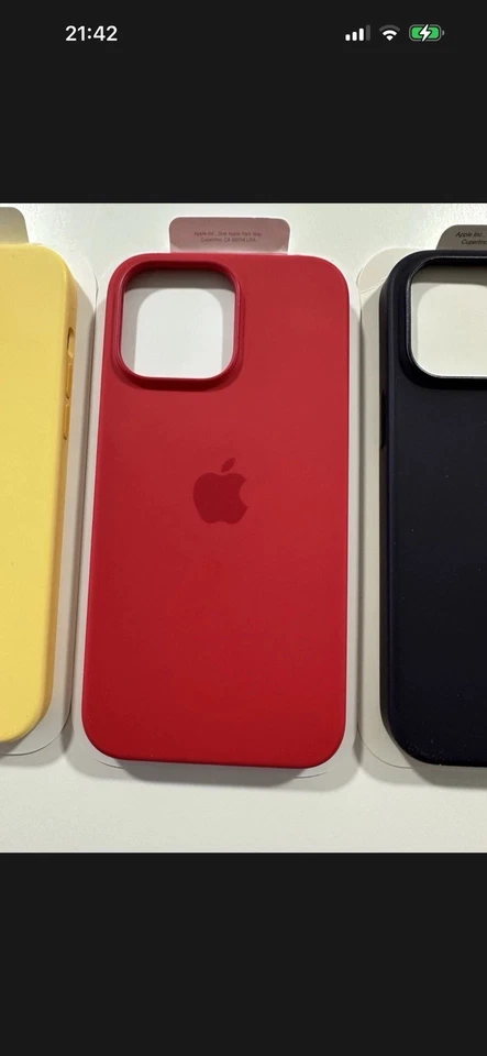 Apple cover iphone 14 pro max magsafe 4 Prodotti 3 silicone 1 Policarbonato - Immagine 3 di 4