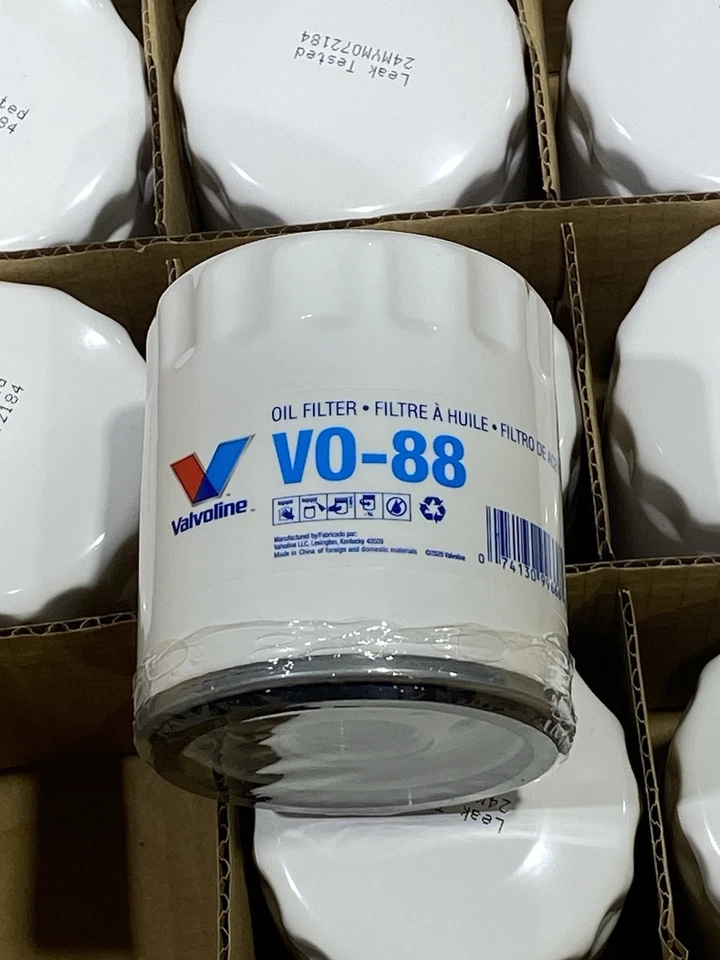 Paquete de 12 filtros de aceite de motor Valvoline VO-88 para automóvil camión aceite automotriz V088 Foto 2 de 4