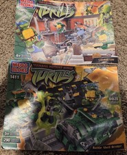 Instructions Only!  Mega Bloks Teenage Mutant...