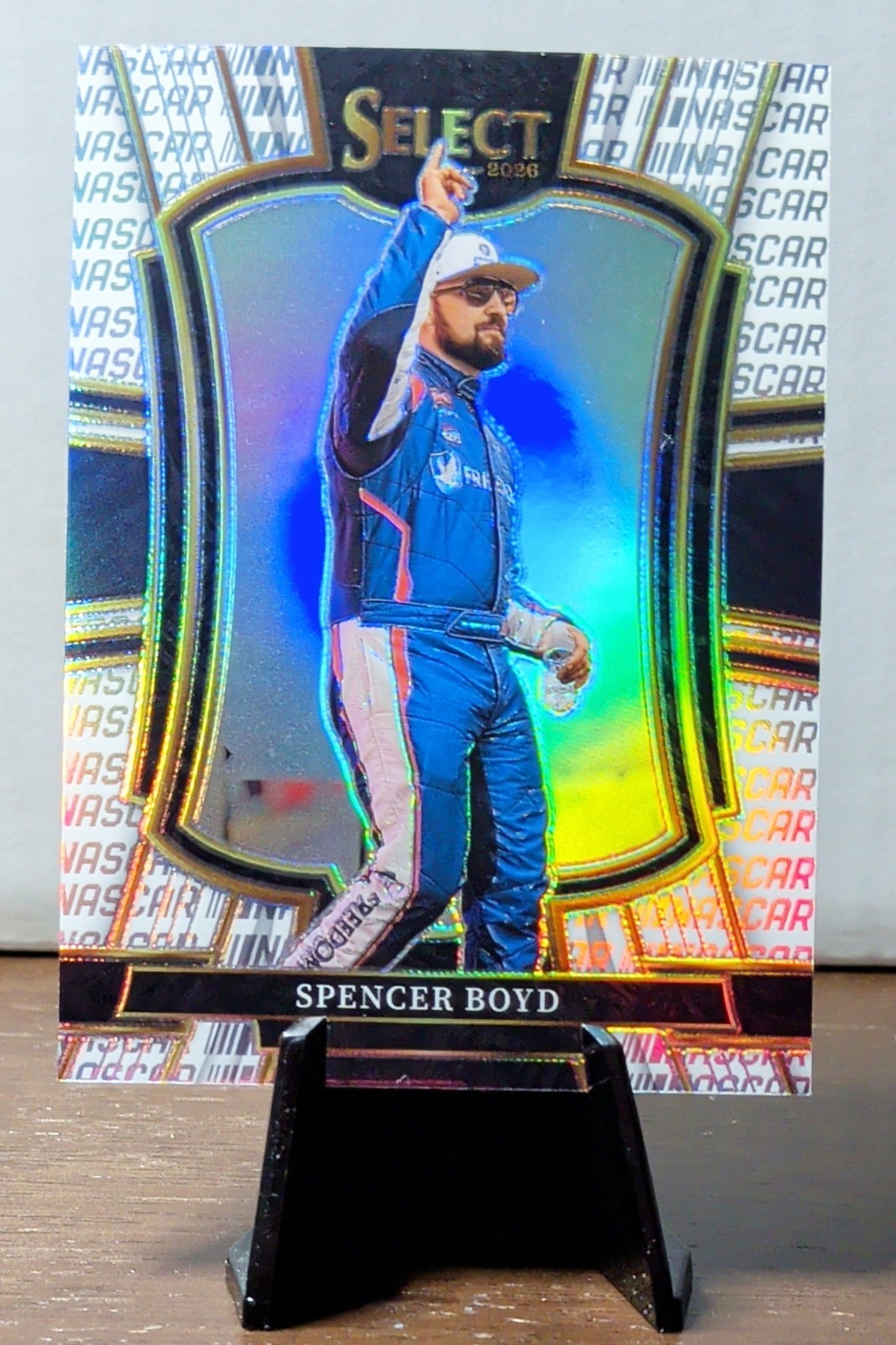2026 Panini Select - Spencer Boyd Nascar Logo Prizm - Trackside #272